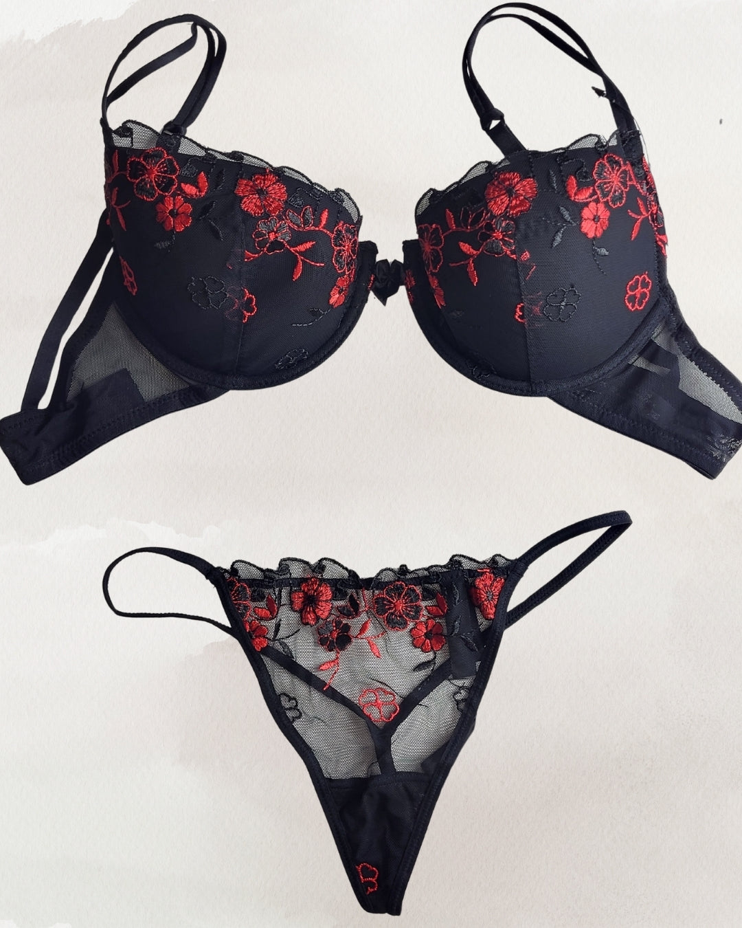 Acousma apatinio trikotažo komplektas moterims juodas