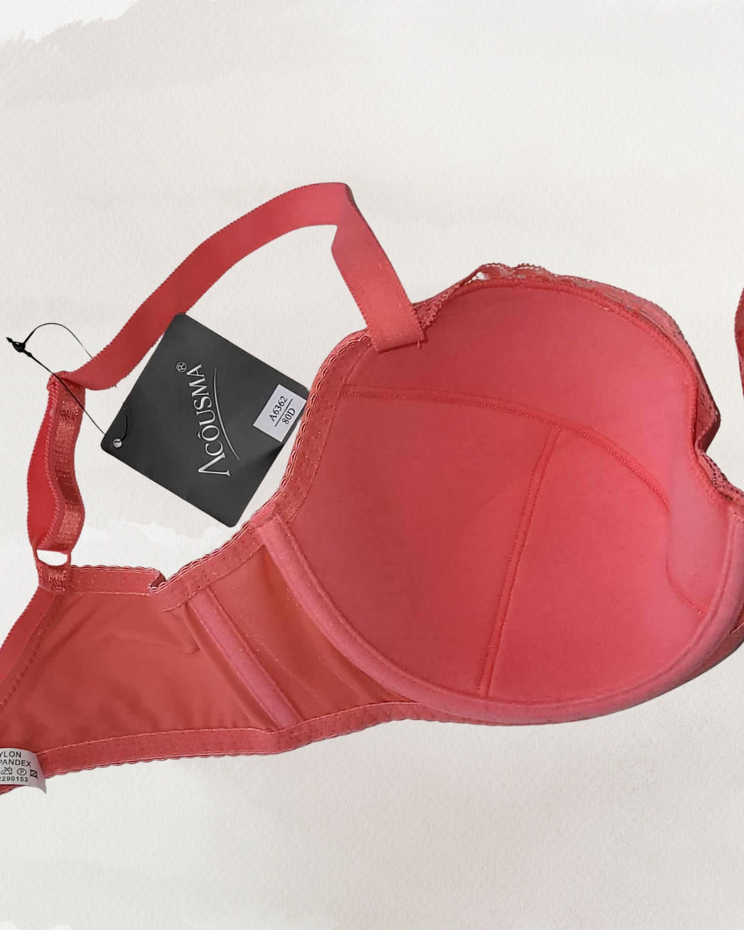 Acousma apatinis trkotažas liemenėlė rožinės spalvos