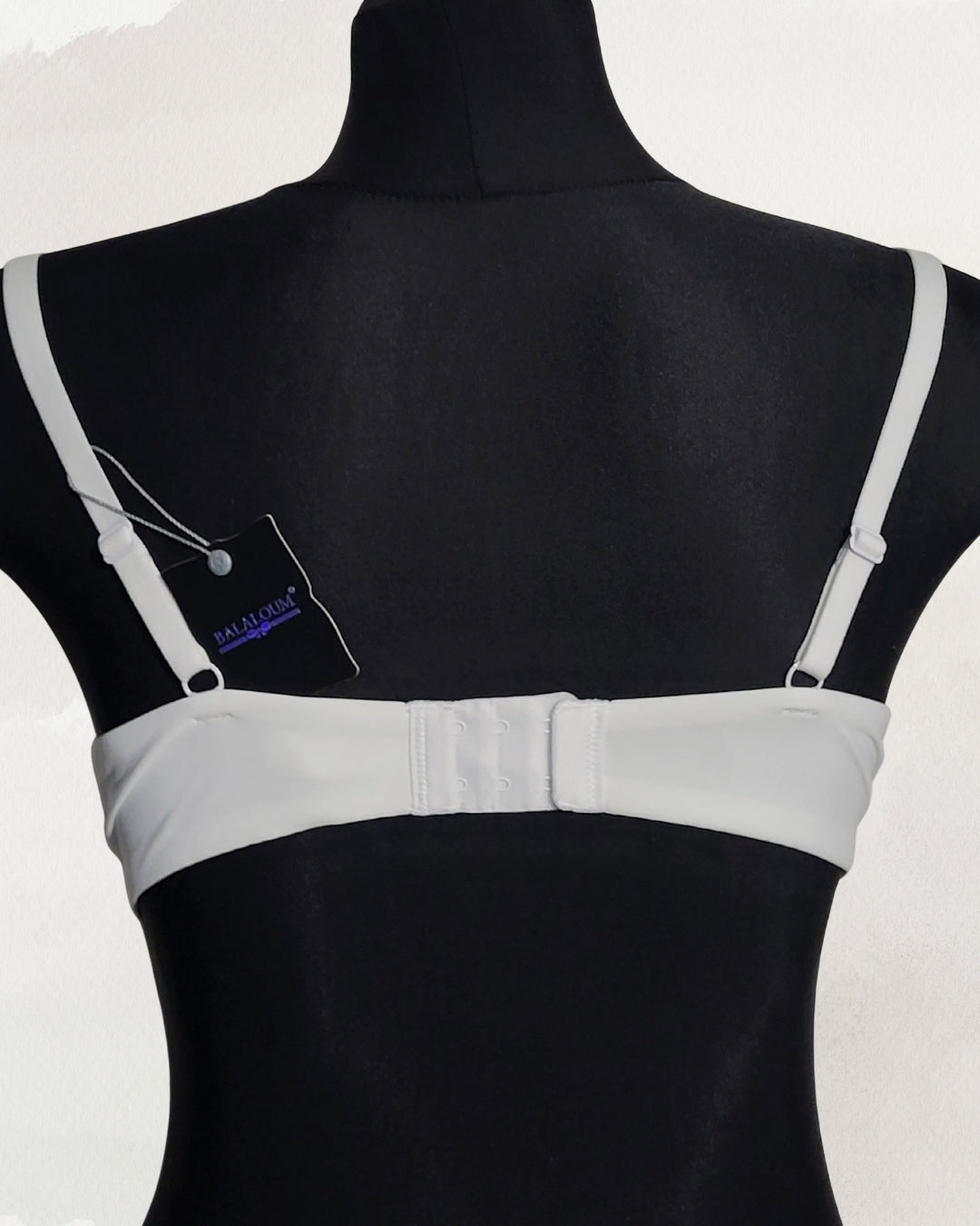 Balaloum apatinis trkotažas liemenėlė baltos spalvos