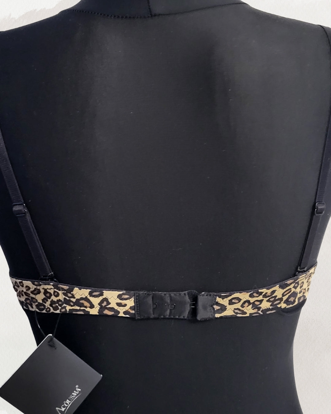 Acousma apatinis trkotažas liemenėlė leopardo spalvos 
