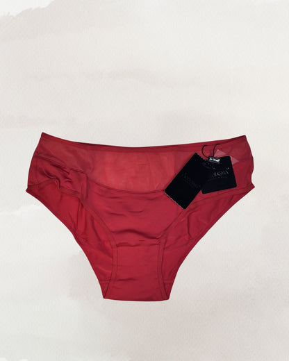 Acousma apatinis trikotažas raudonos spalvos kelnaitės