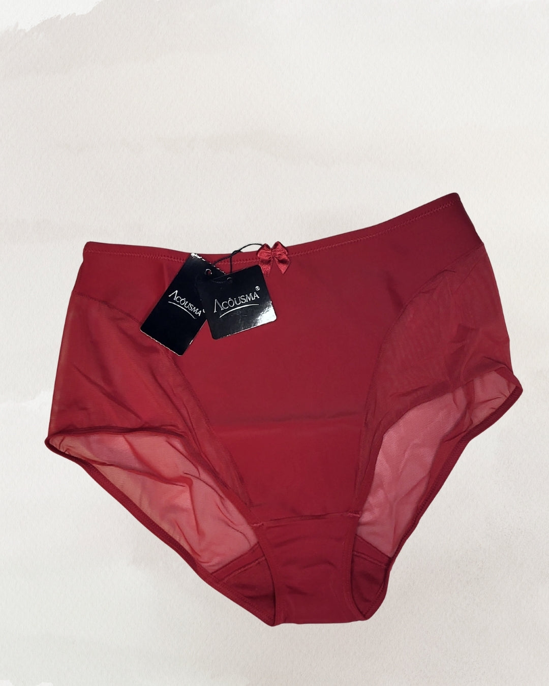 Acousma  aukšto liemens  kelnaitės  Raudona