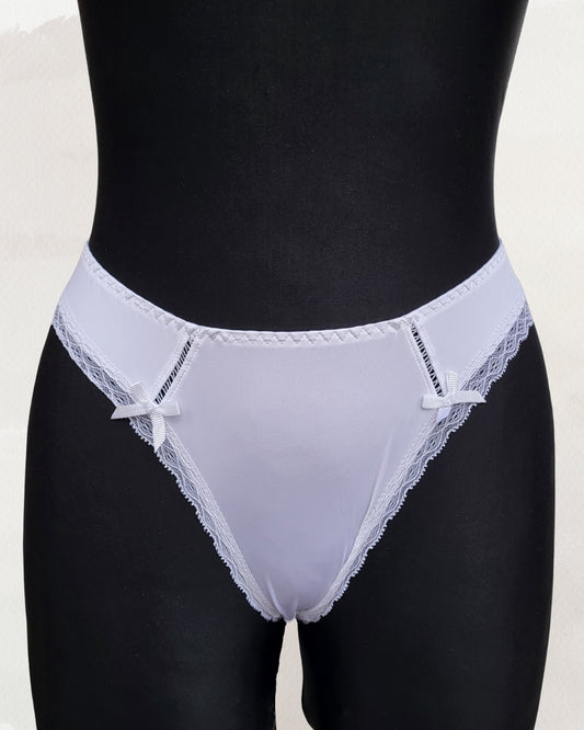 Acousma apatinis trikotažas baltos spalvos kelnaitės