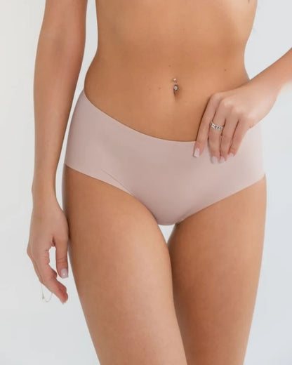 Acousma apatinis trikotažas pudros tono spalvos kelnaitės