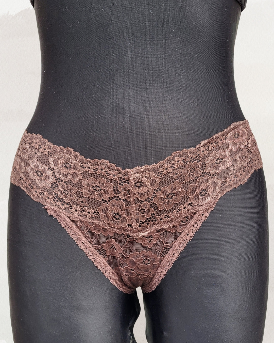 Acousma apatinis trikotažas rudos spalvos kelnaitės