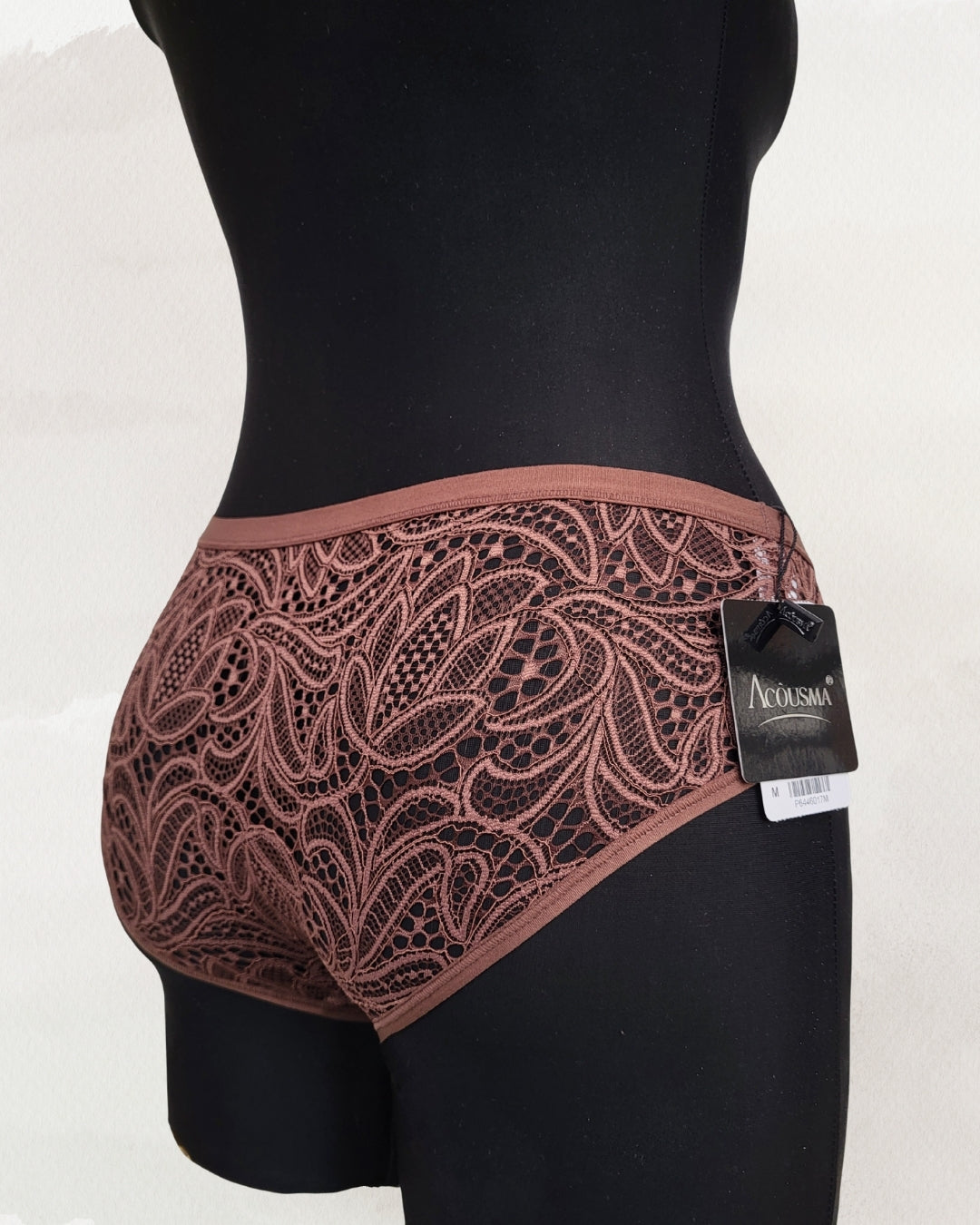 Acousma apatinis trikotažas rudos spalvos kelnaitės