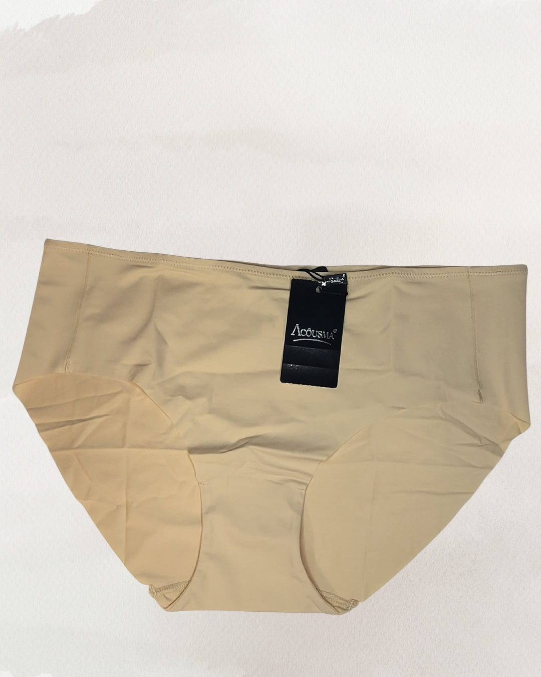 Acousma lazeriu kirptos kelnaitės šortukai kūno spalvos