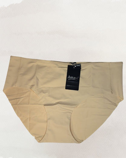 Acousma lazeriu kirptos kelnaitės šortukai kūno spalvos