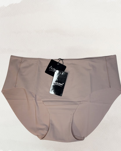  Acousma lazeriu kirptos kelnaitės šortukai pudra spalvos