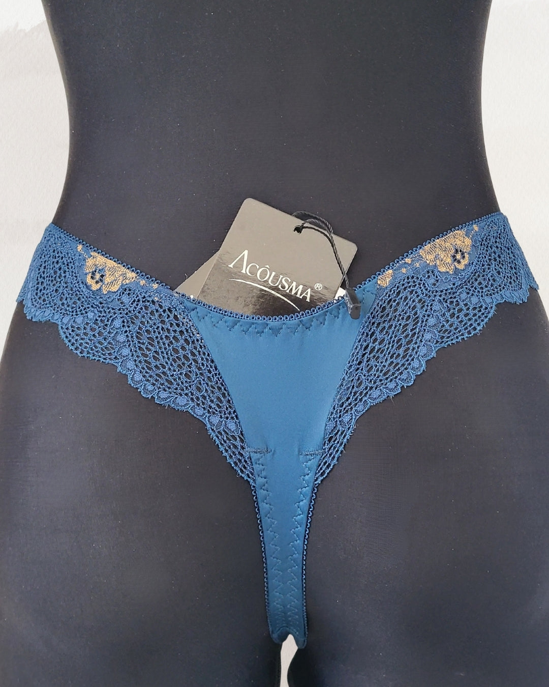 Acousma apatinis trikotažas tamsiai mėlynos spalvos kelnaitės