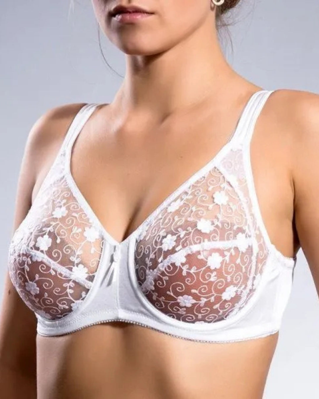 Acousma apatinis trkotažas liemenėlė baltos spalvos 