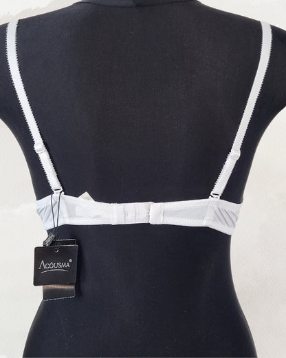 Acousma apatinis trkotažas liemenėlė baltos spalvos 