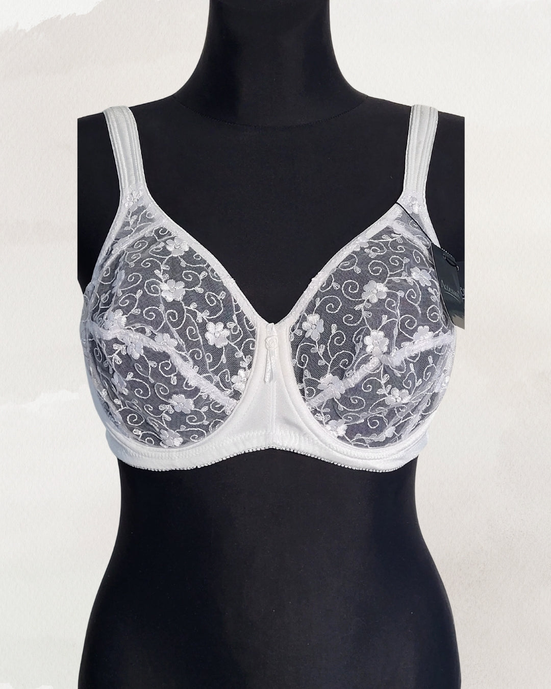 Acousma apatinis trkotažas liemenėlė baltos spalvos 