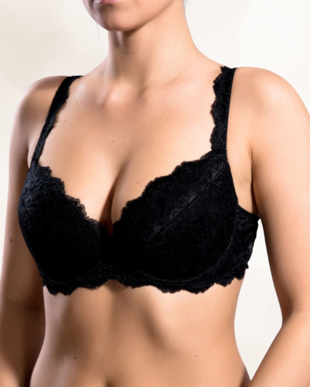 Acousma apatinis trkotažas liemenėlės juodos spalvos