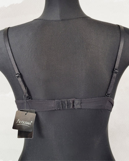 Acousma apatinis trkotažas liemenėlė juodos spalvos 