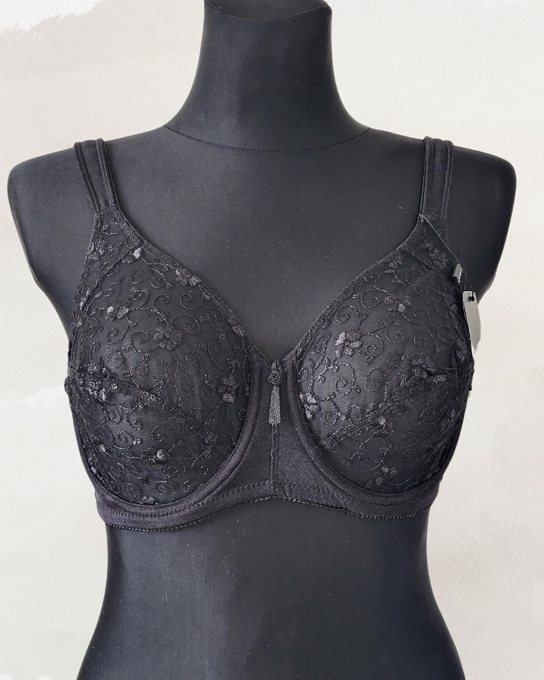 Acousma apatinis trkotažas liemenėlė juodos spalvos 