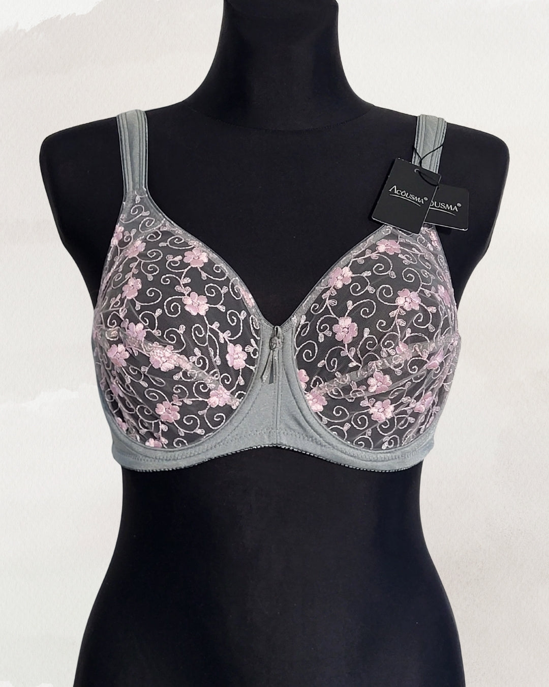 Acousma apatinis trkotažas liemenėlė pilkos spalvos 