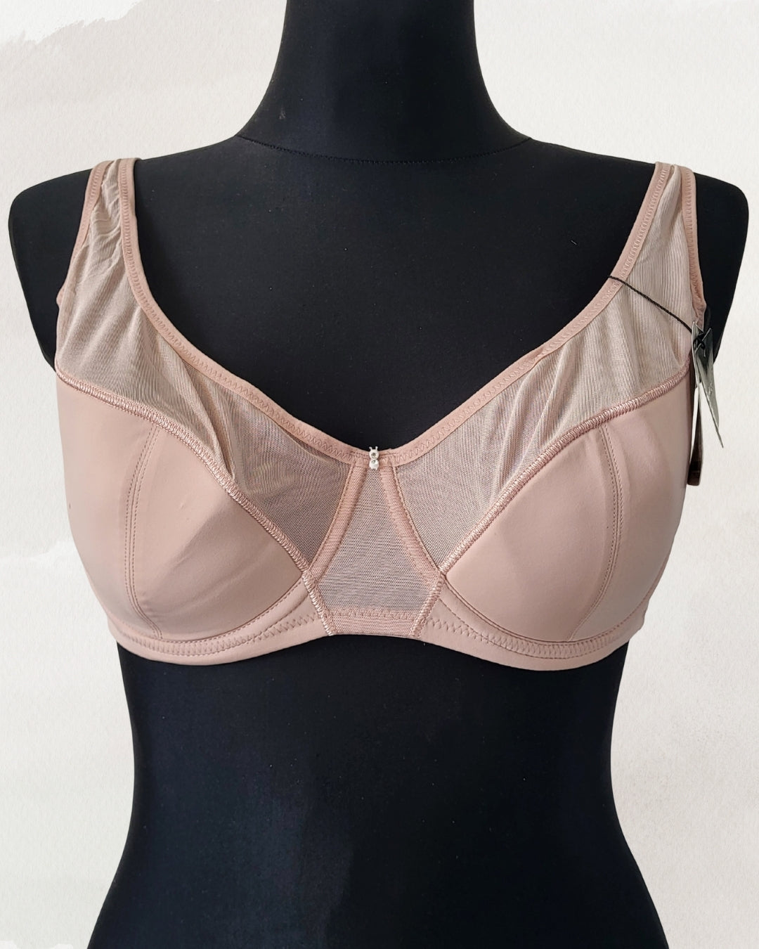 Acousma apatinis trkotažas liemenėlė pudros spalvos 