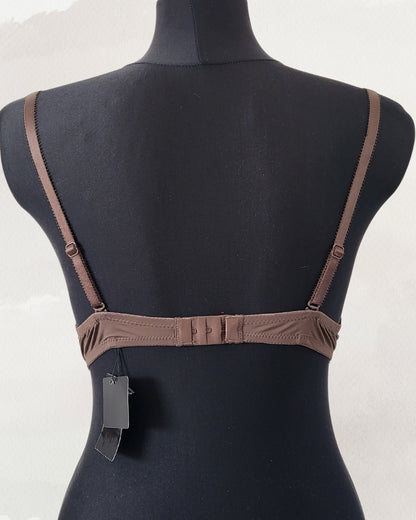 Acousma apatinis trkotažas liemenėlė rudos spalvos 