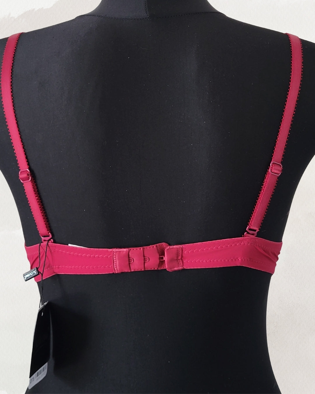 Acousma apatinis trkotažas liemenėlė tamsiai raudonos spalvo