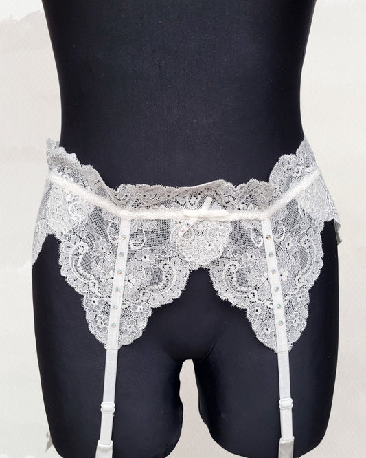 Balaloum moteriško apatinio trikotažo aksesuaras baltas