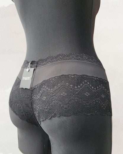 Balaloum apatinis trikotažas juodos spalvos kelnaitės