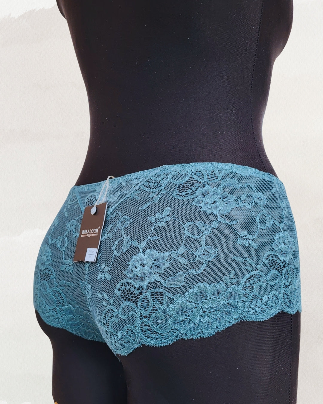 Balaloum apatinis trikotažas mėlynos spalvos kelnaitės