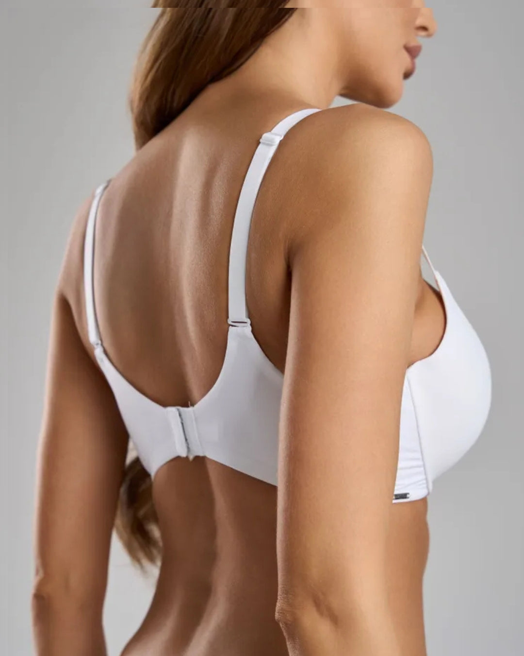 Balaloum apatinis trkotažas liemenėlė baltos spalvos 