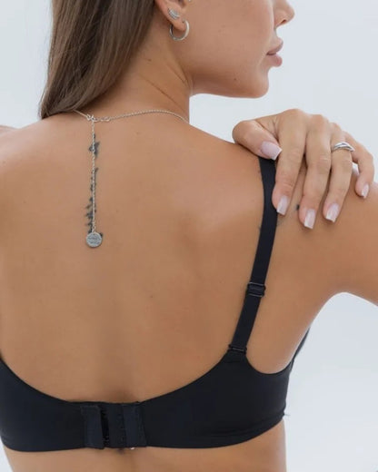 Balaloum apatinis trkotažas liemenėlė juodos spalvos 