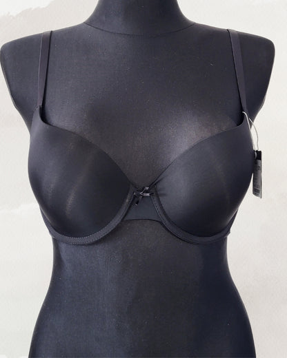 Balaloum apatinis trkotažas liemenėlė juodos spalvos 