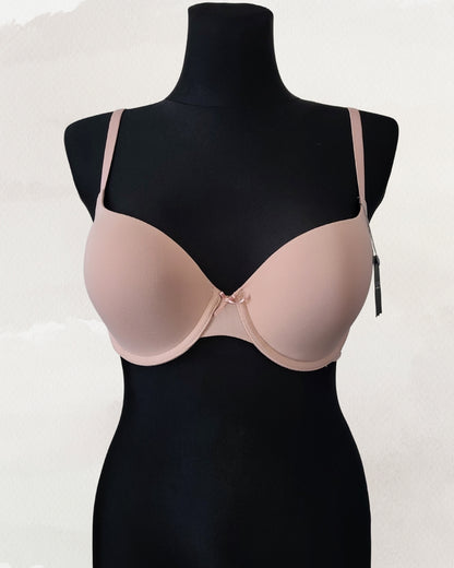 Balaloum apatinis trkotažas liemenėlė pudros spalvos 