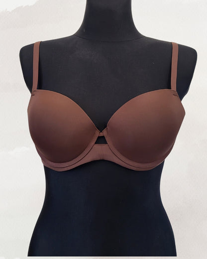 Balaloum apatinis trkotažas liemenėlė rudos spalvos