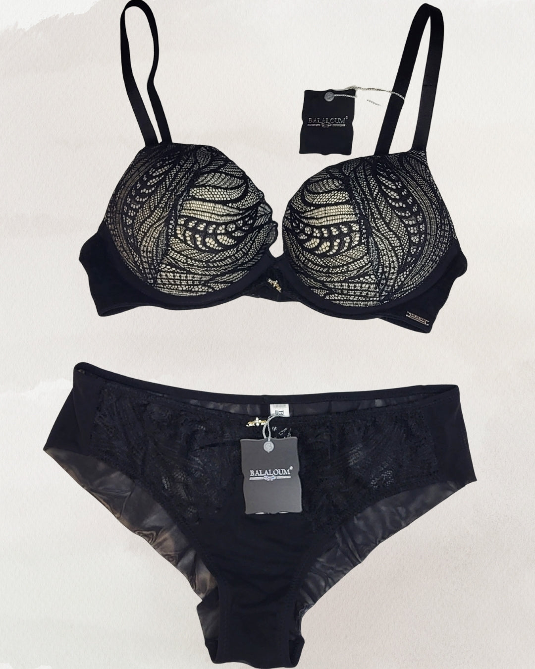 Prabangus moteriškas apatinių trikotažo komplektas Balaloum